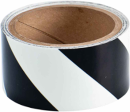 BradyGlo™ Photoluminescent Marking Tape Roll, 2 Inch x 5 Yd, Black on Glow Stripes