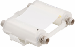 GlobalMark Series R10000 Printer Ribbon, Roll of 200', White, 4.11" W x 200' L