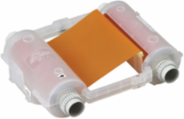 GlobalMark Series R10000 Printer Ribbon, Roll of 200', Orange, 4.11" W x 200' L