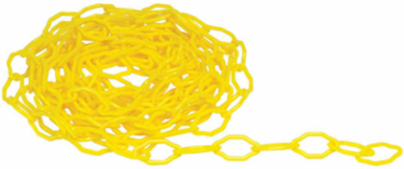BradyCone Lock-In Chain, 20 ft Length, Yellow Plastic