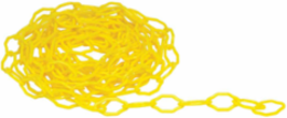BradyCone Lock-In Chain, 20 ft Length, Yellow Plastic
