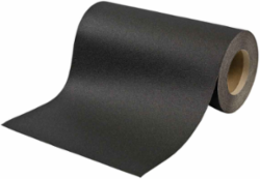 Anti-Skid Tape Roll 12 Inch x 60 ft, Grit-Coated Polyester, Black