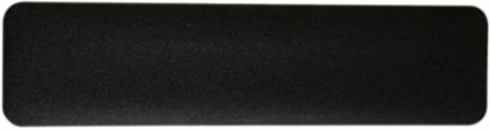 Anti-Skid Tape Cleat - Grit-Coated Polyester, Black, 6 Inch x 24 Inch, Permanent Acrylic Adhesive