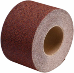 Anti-Skid Tape 4 Inch x 60 ft, Grit-Coated Polyester, Red