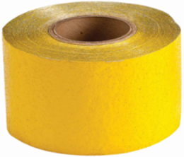 Pavement Marking Tape, Retroreflective Tape, Reflective Yellow, 4" x 150'