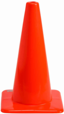 Traffic Cones, 18" H