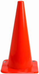 Traffic Cones, 28" H