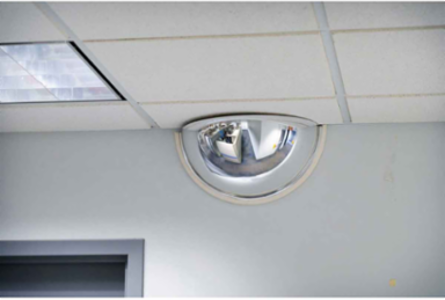 Dome Safety Mirror, 18" Dia