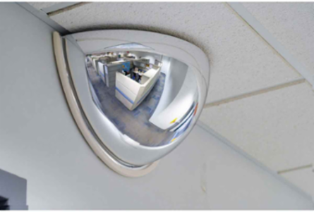 Dome Safety Mirror, 18" Dia