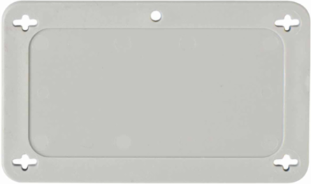 Blank Valve Tags 2.2 Inch H x 3.7 Inch W, Plastic, Gray, Weather-Resistant, Lightweight