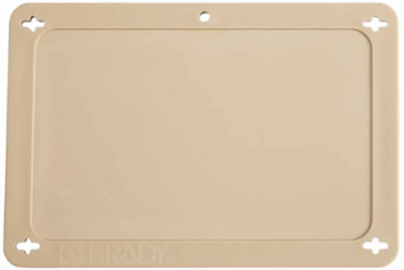 Blank Valve Tags, 3.2 Inch x 4.7 Inch, Durable Plastic, Tan