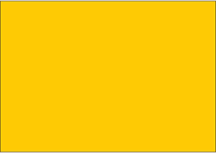Yellow Blank Sign 10 Inch H x 14 Inch W, Polyester, Weather-Resistant