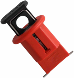 Miniature Circuit Breaker Lockout Device, Pin Out Wide, 1.625 Inch H x 0.83 Inch W