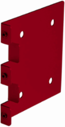 Extra Bracket For BradyGlo Sign, Red, 0.25" D, Red