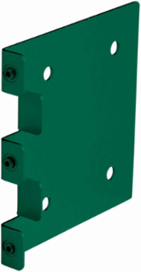 Extra Bracket For BradyGlo Sign, Green, 0.25" D, Green