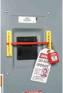 Breaker Blocker Kit - Electrical Risk Lockout, Includes 7-1/2 Inch Bars, Glass-Reinforced Nylon