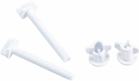 Nuloc II Fastener Fastener, Pack of 2 Each