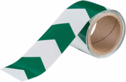 BradyGloTM Egress Marking Tape Roll - Photoluminescent Polyester, 3 Inch x 5 Yd, V-Shaped