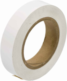 Solid Color Banding Tape for Pipe Marking - Roll Form, Vinyl, White, 1" x 30 Yd