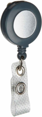 Gray Badge Holder, Each