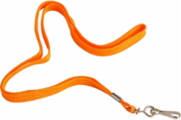Orange Lanyard, 0.375" W x 36" L