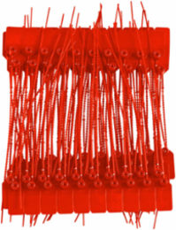 Pull-Tite Seals, Red, 9" L