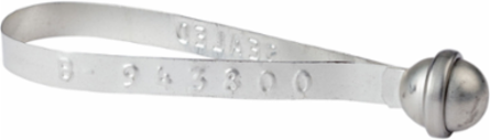 Metal Ball Seals, Silver
