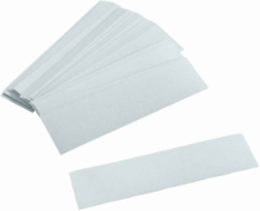 Reflective Hard Hat Stripes, 1.25" H x 5" W, Pack of 50 Labels, Silver