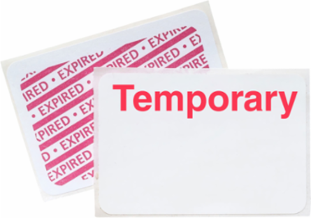 SecurAlert One-Week Timebadge, Temporary