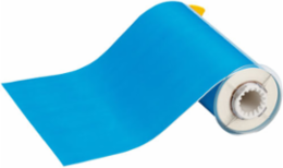 BBP 85 High Performance Polyester Label - Light Blue, 10 Inch x 50 ft, Thermal Transfer