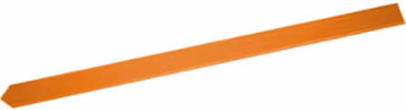 Blank Warning Stake 3.75 Inch x 3.75 Inch, Fiberglass Reinforced, Orange