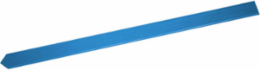 BradystakeTM Blank Warning Stake, Blue, 3.75 Inch x 66 Inch, Polyester Material