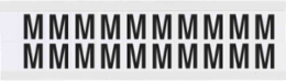 Die-Cut Number & Letter Labels, 0.75 Inch H x 0.656 Inch W, Black on White