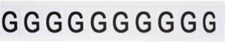 Vinyl Number and Letter Labels, 1.5 in H x 1.063 in W, Weather Resistant
