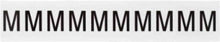 Die-Cut Vinyl Labels, 1.5 Inch H x 1.063 Inch W, Black on White, Weather-Resistant