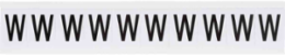 Vinyl Labels, Gloss Finish, 1.5 Inch H x 1.063 Inch W, Outdoor Use