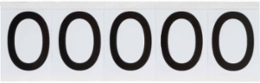 Durable Vinyl Label, 2.25 Inch H x 1.813 Inch W, Outdoor Use, Permanent Adhesive