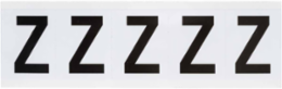 Vinyl Labels - 2.25 Inch x 1.813 Inch, Permanent Adhesive, Outdoor Use, Black on White