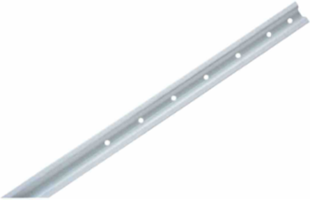 Tuff-N-Light® U-Channel Sign Posts - White Open Profile, 8' H, White
