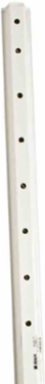 Tuff-N-Light® U-Channel Sign Posts - White Closed Profile, 8' H, White