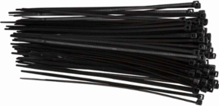 Valve Tag Cable Ties, 0.14" W x 8" L, Nylon