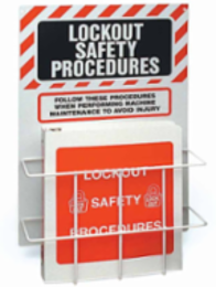 LOCKOUT PROCEDURE STATION WITH BINDER