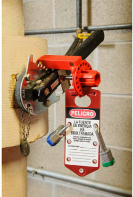 Steel Padlock - 5-Pin Cylinder, 1.4 Inch Height, 0.75 Inch Vertical Clearance