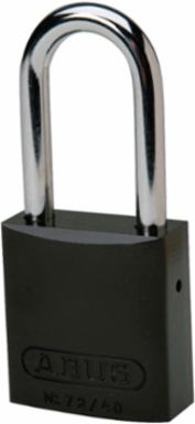 Aluminum Padlock 6-Pin Cylinder 1.5 Inch Shackle Clearance, Corrosion-Resistant