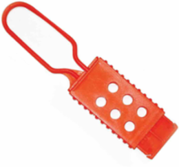 Non-Conductive Nylon Group Lockout Hasp, Accommodates Up to 6 Locks