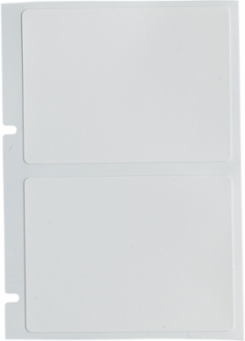 Ultra-Aggressive Polyester Label 1.5 in H x 2 in W White 3600/Rl