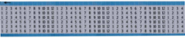 Wire Markers - Dead Soft Aluminum Foil, Legend 1 to 13