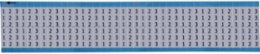 Wire Markers - Dead Soft Aluminum Foil, Legend 1 to 3