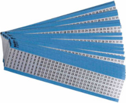 Wire Markers - Dead Soft Aluminum Foil, Legend 1 to 33