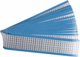 Wire Markers - Dead Soft Aluminum Foil, Legend 1 to 9